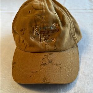 Tan Embroidered Women's Hat